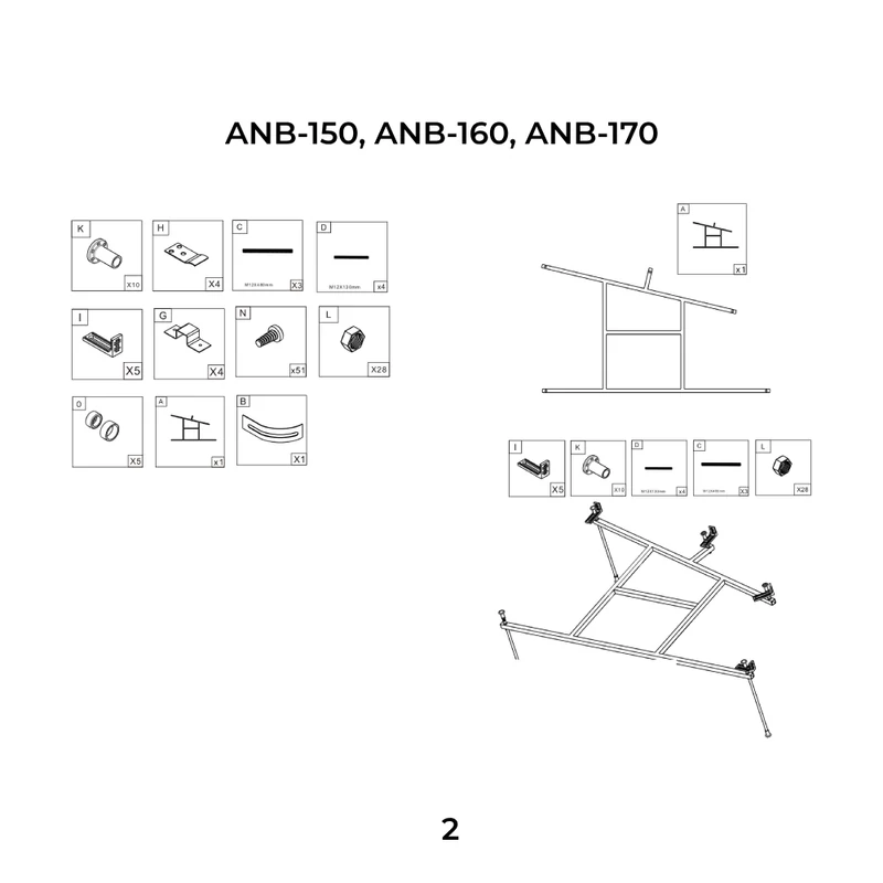 Nizza wanna asymetryczna lewa 150x100 cm