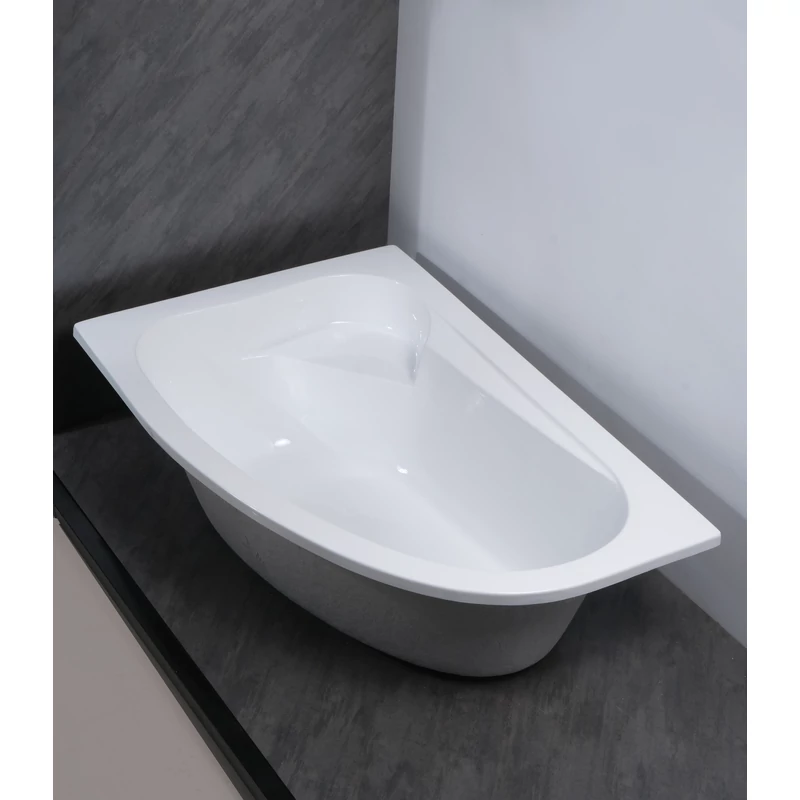 Nizza Asymetrická rohová vana levá 150x100