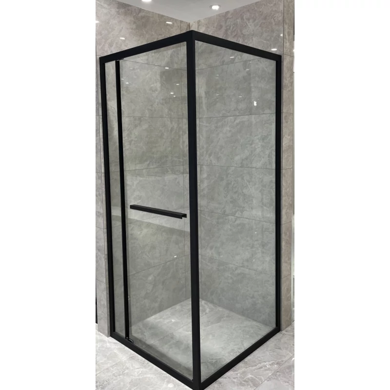 Firenze kabina prysznicowa Black 6mm 70cm