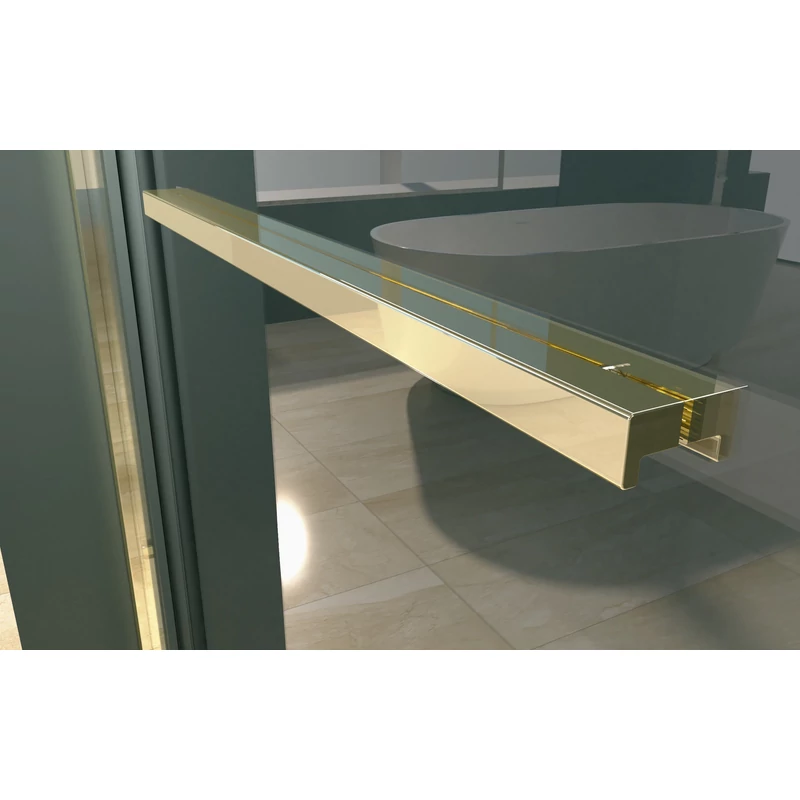 Firenze zuhanykabin Gold 6mm 80cm