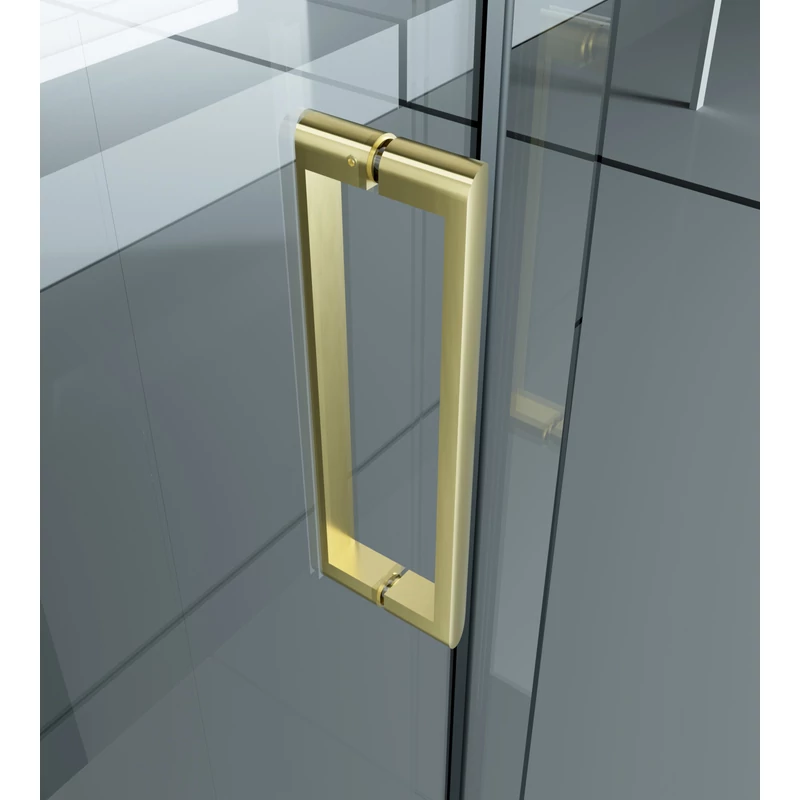 Milano Duo Gold kabina prysznicowa 80x120, 195cm, 8mm