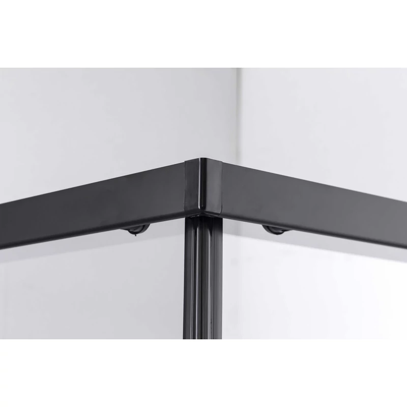 Motril Black kabina prysznicowa 80x80, 190cm, 6mm