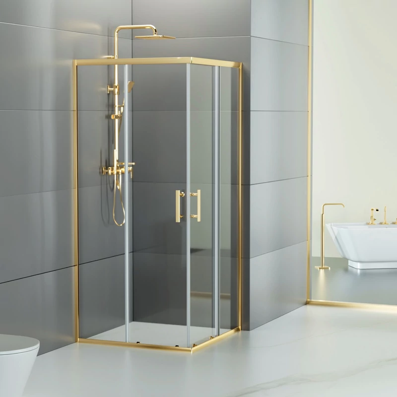 Motril Gold kabina prysznicowa 80x80 190cm, 6mm NANO