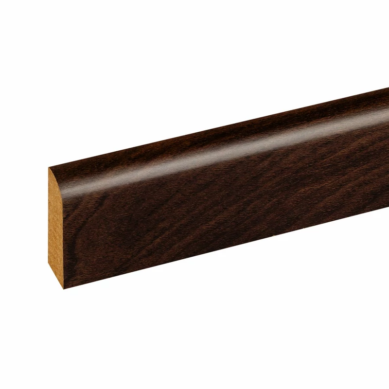 W-STEP listwa przypodłogowa do podłogi laminowanej, wzór orzecha, 2400x60x15 mm