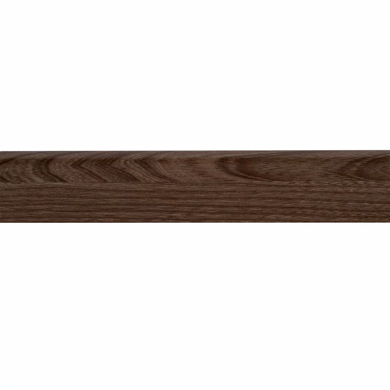 W-STEP listwa przypodłogowa do podłogi laminowanej, wzór dębu ciemnego, 2400x60x15 mm
