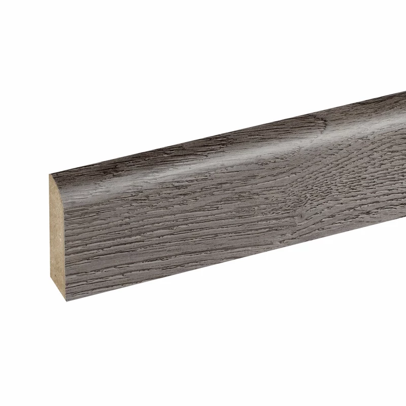 W-STEP listwa przypodłogowa do podłogi laminowanej, wzór dębu białego, 2400x60x15 mm