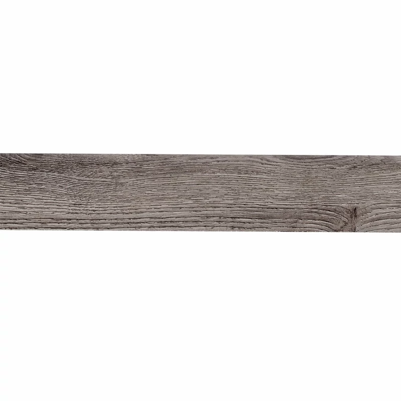W-STEP szegélyléc laminált padlóhoz, fehér tölgy mintás, 2400x60x15 mm