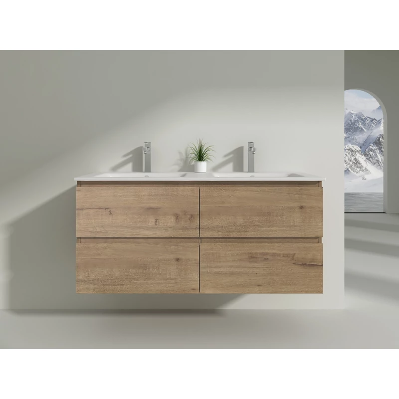 Dijon Sonoma Koupelnová skříňka s umyvadlem 120cm