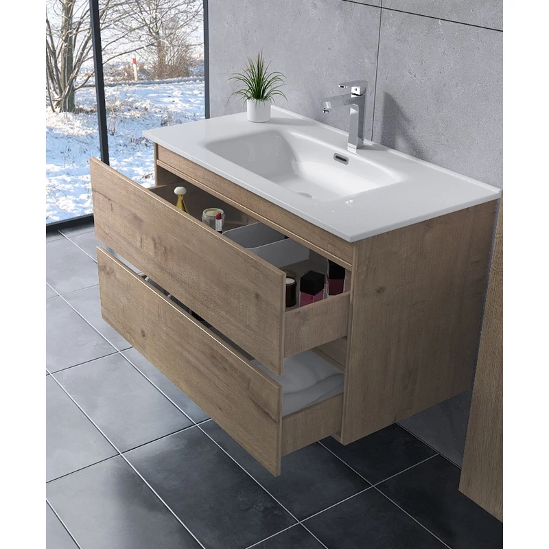 Catania Sonoma Kúpeľňová skrinka s umývadlom 60cm