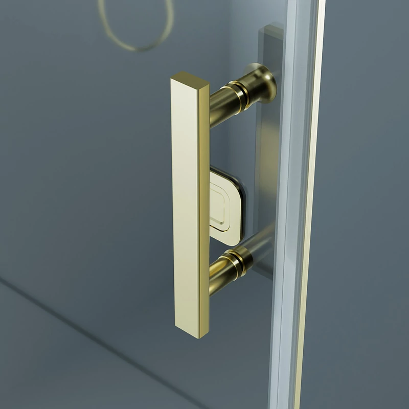 Madeira Gold 80 otevírací sprchové dveře, 190cm, 6mm