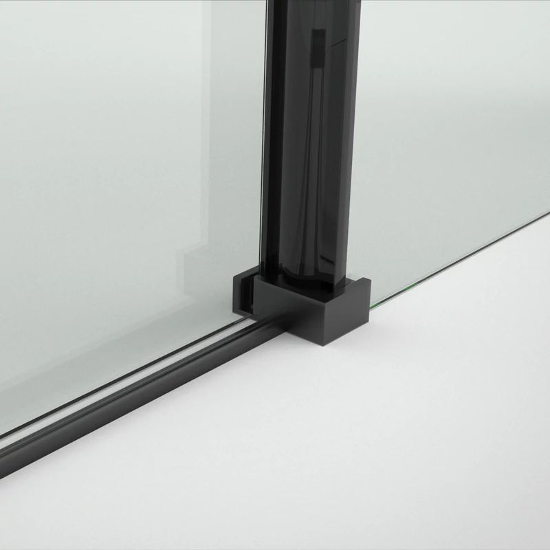 Belvero Černá Sprchové dveře, 120x195cm, 6mm