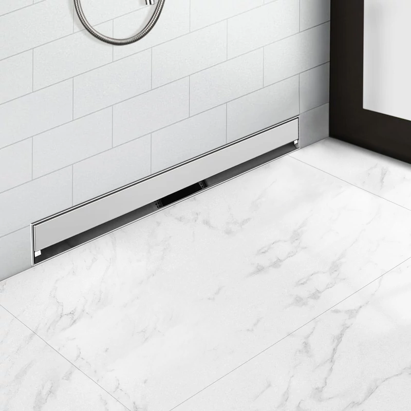 Fabriano nástěnný sprchový žlab, 60 cm