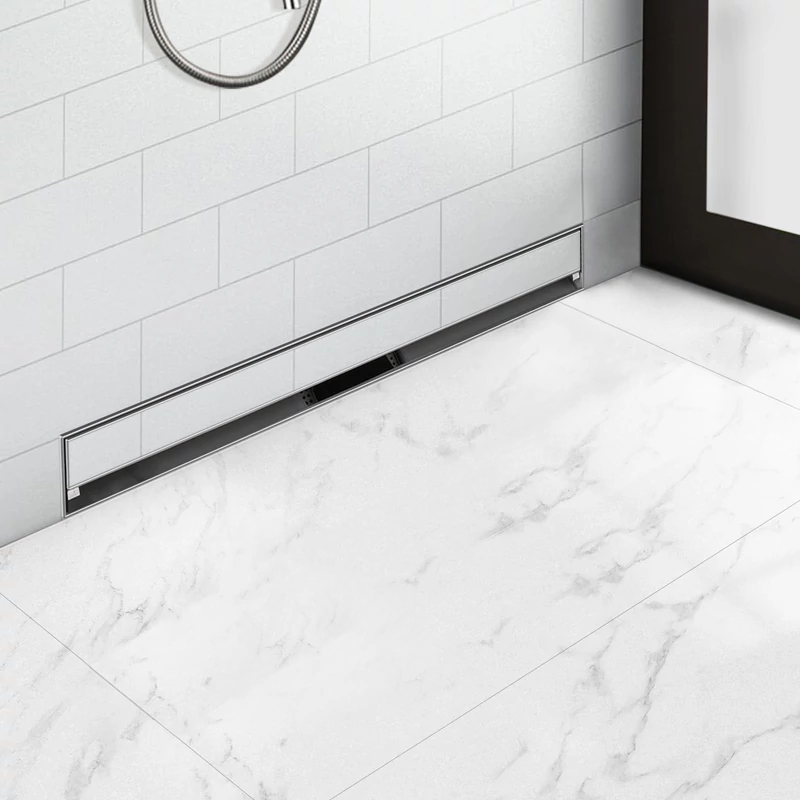 Fabriano nástěnný sprchový žlab, 60 cm