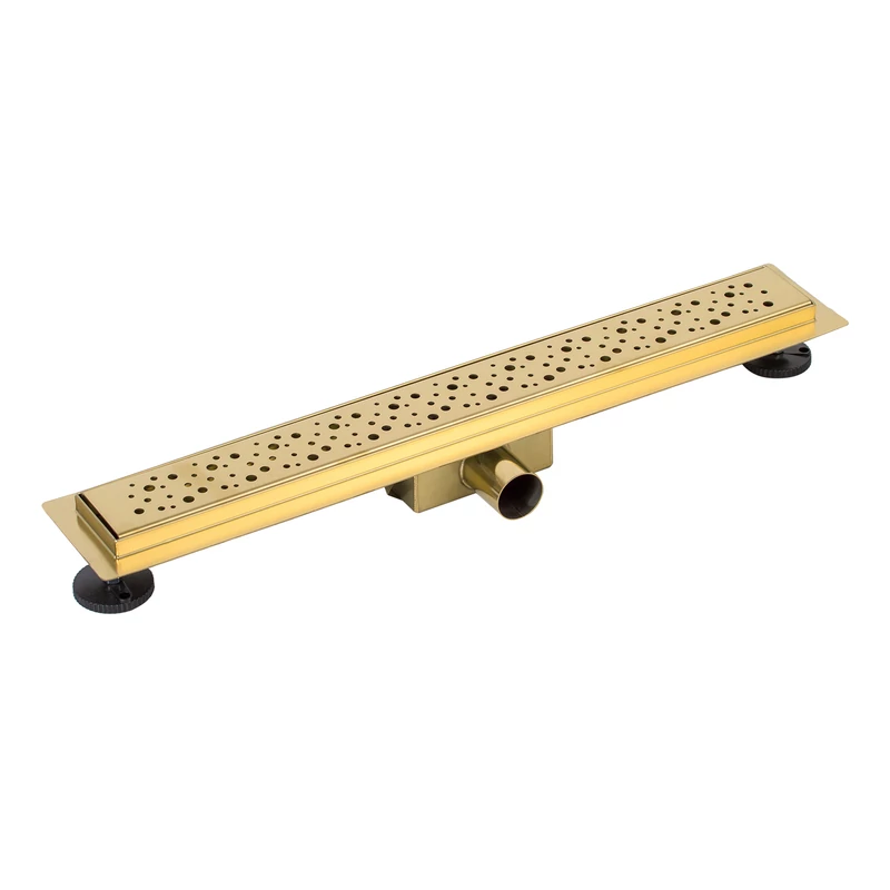 Lotaringia Gold lineární sprchový žlab, 60 cm