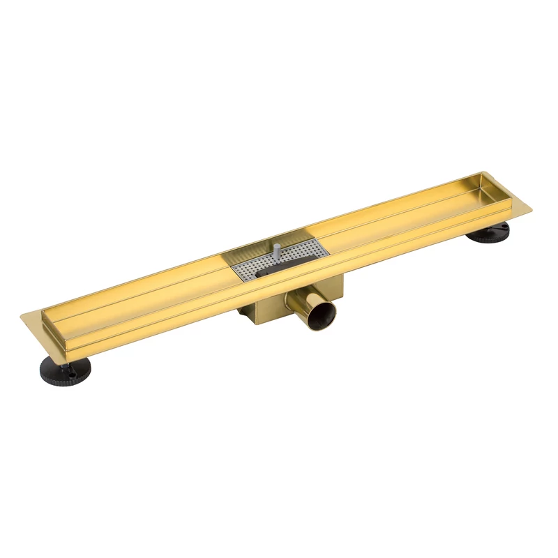 Lotaringia Gold lineární sprchový žlab, 60 cm