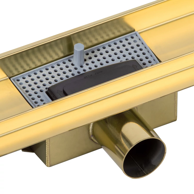 Lotaringia Gold lineární sprchový žlab, 60 cm