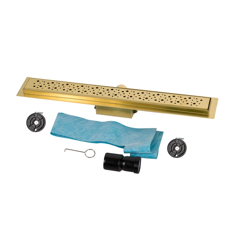 Lotaringia Gold lineární sprchový žlab, 60 cm