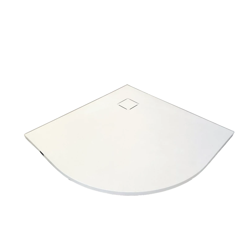 Cagliari White 80x80x2,6 cm Oblouková SMC sprchová vanička