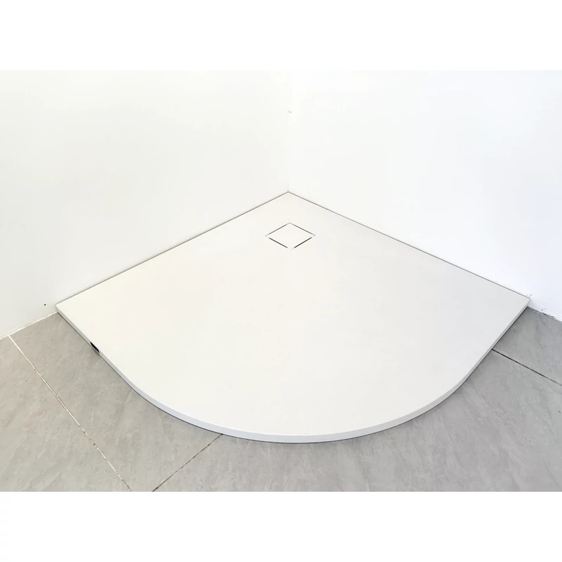Cagliari White 80x80x2,6 cm Oblouková SMC sprchová vanička