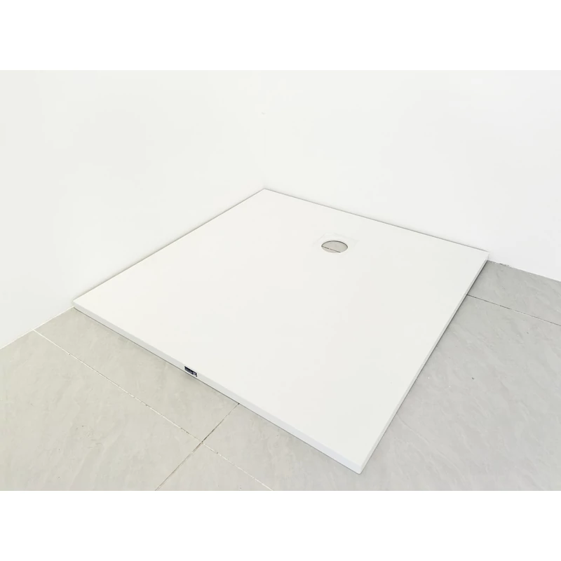 Cagliari White 80x80x2,6 cm Čtvercová SMC sprchová vanička