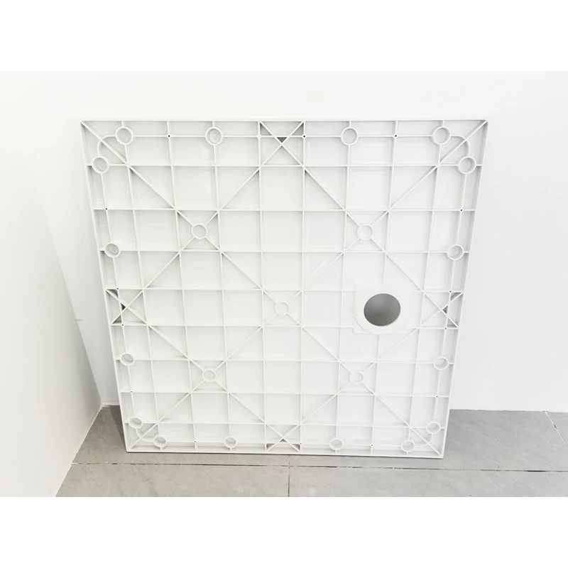 Cagliari White 80x80x2,6 cm Čtvercová SMC sprchová vanička