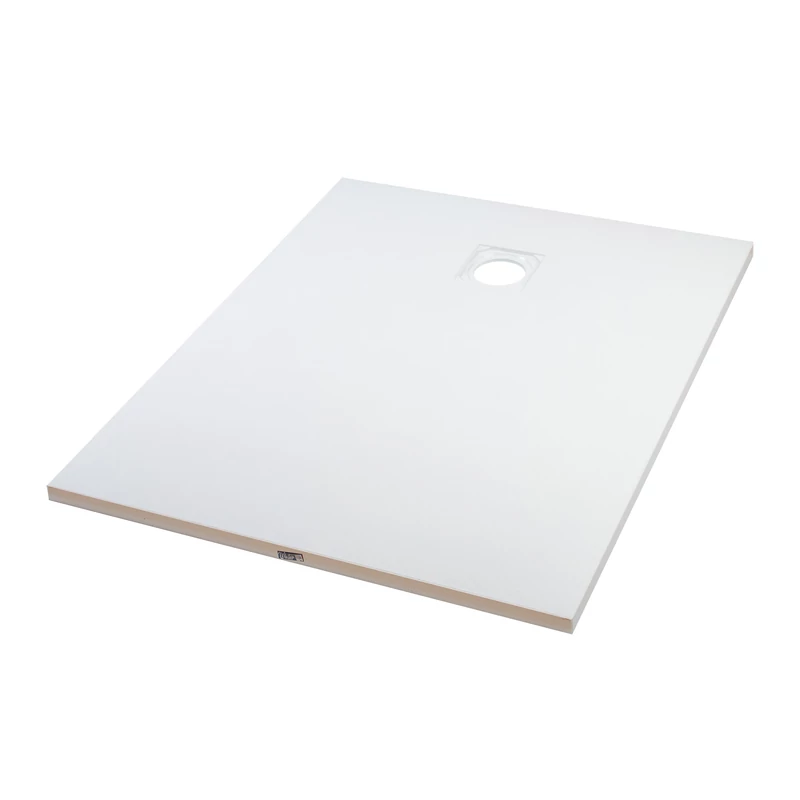 Cagliari White 80x100x2,6 cm Obdélníková SMC sprchová vanička se sifonem
