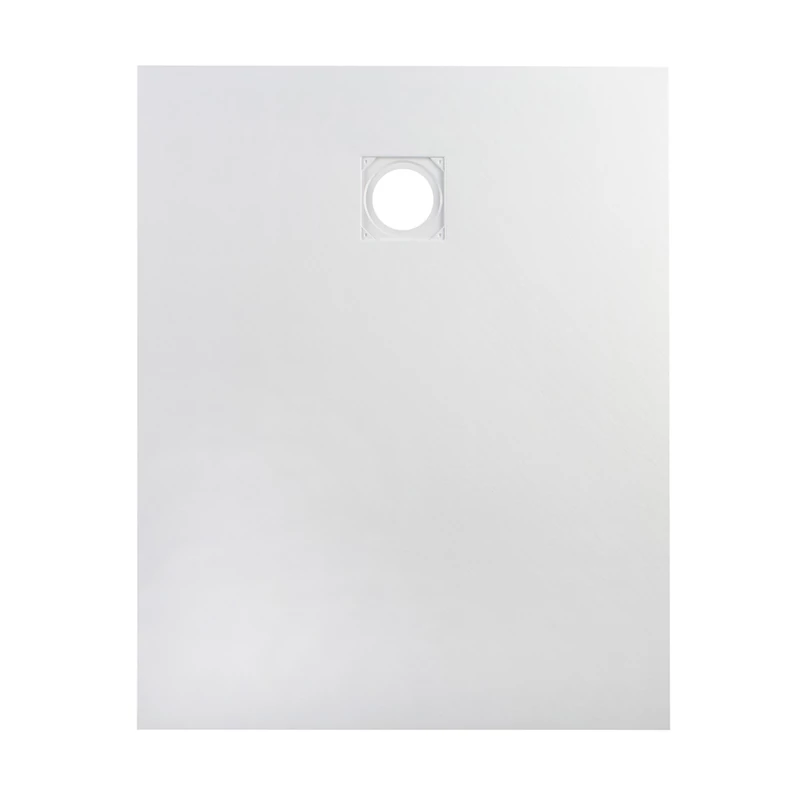 Cagliari White 80x100x2,6 cm Obdélníková SMC sprchová vanička se sifonem
