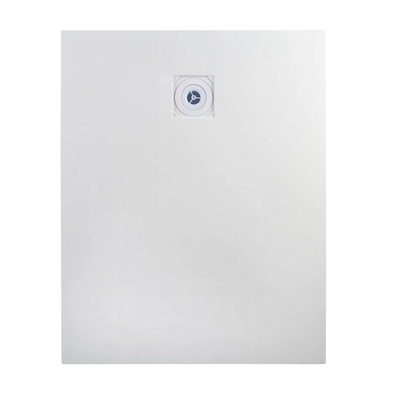 Cagliari White 80x100x2,6 cm Obdélníková SMC sprchová vanička se sifonem
