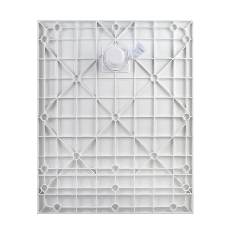 Cagliari White 80x100x2,6 cm Obdélníková SMC sprchová vanička se sifonem