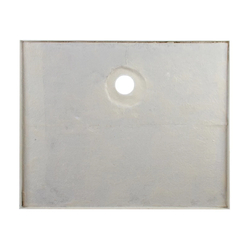 Coria 80x100x5 cm Obdélníková akrylátová sprchová vanička se sifonem
