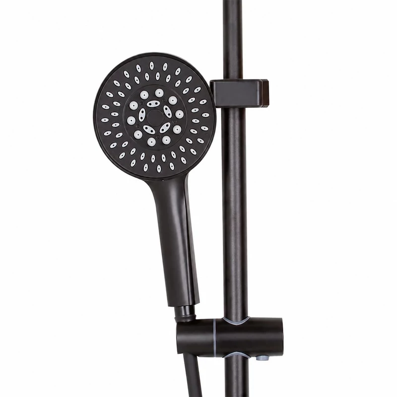 Tulle Black sprchová sada s termostatickou baterií
