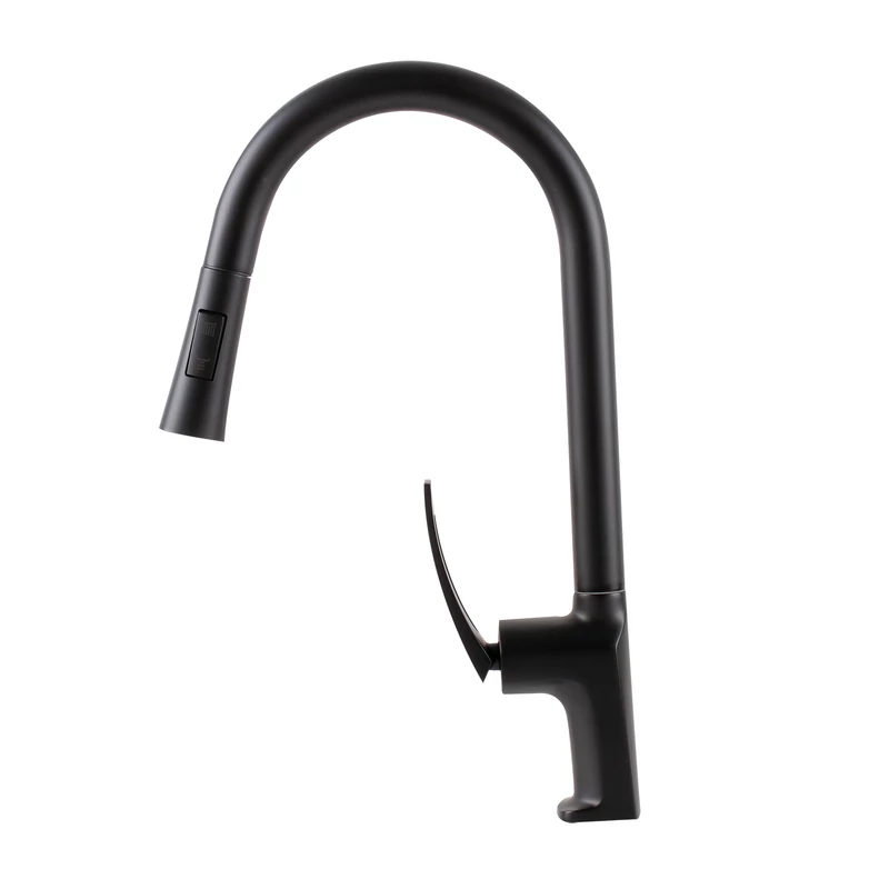 Cannes Black kuchyňská baterie