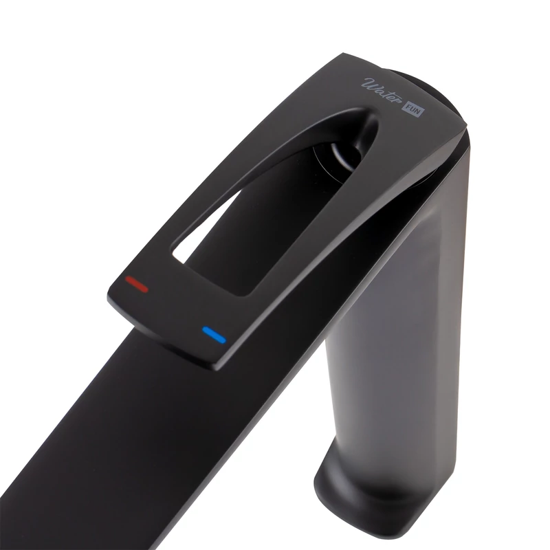 Cannes Black vyšší umyvadlová baterie