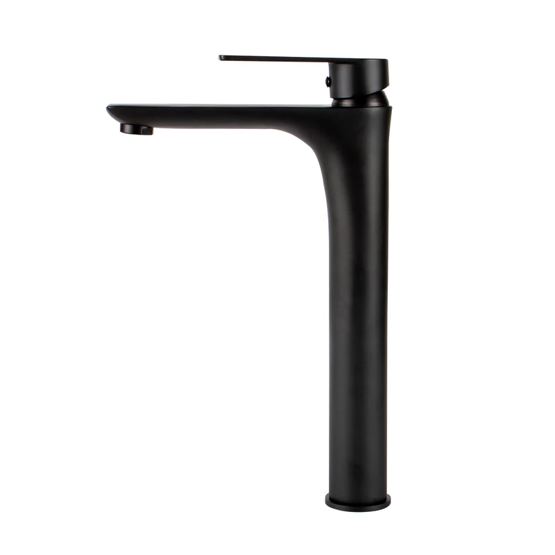 Salzburg Black Podwyższona bateria umywalkowa