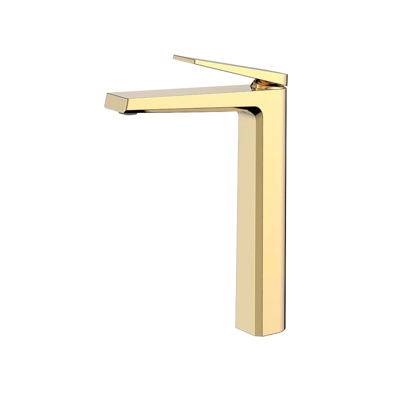 Tropez Gold Podwyższona bateria umywalkowa