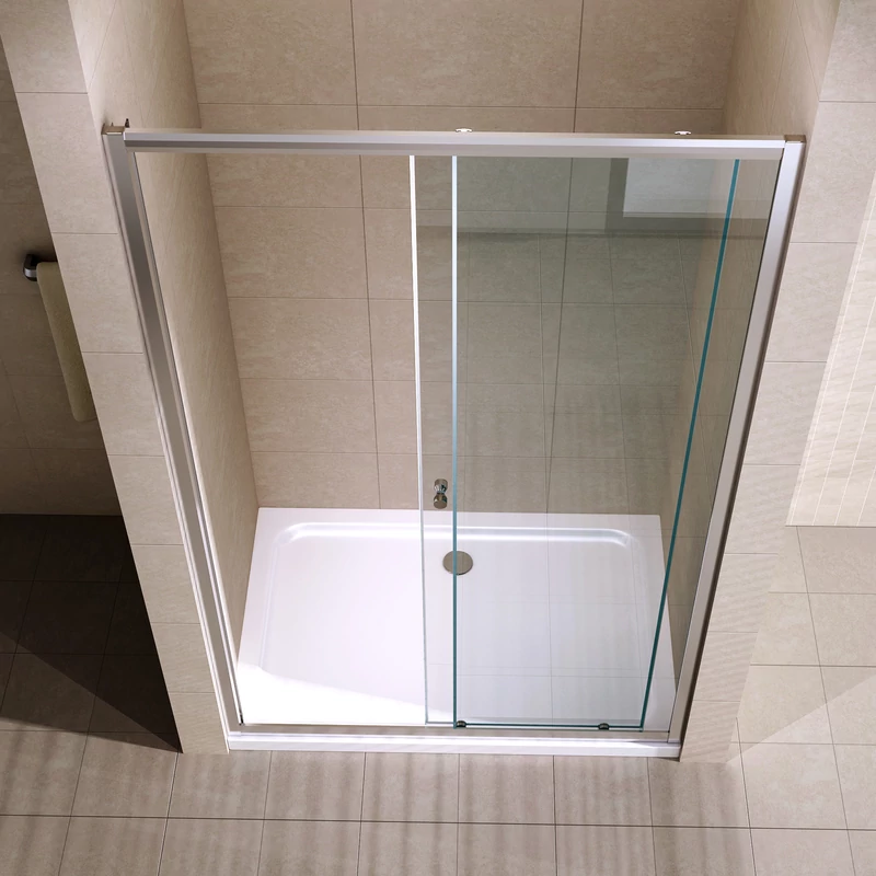 Elche 120 drzwi prysznicowe przesuwne, 190cm, 6mm