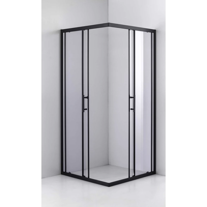 Toulon 6mm Black Sprchová kabina 70*70 190cm