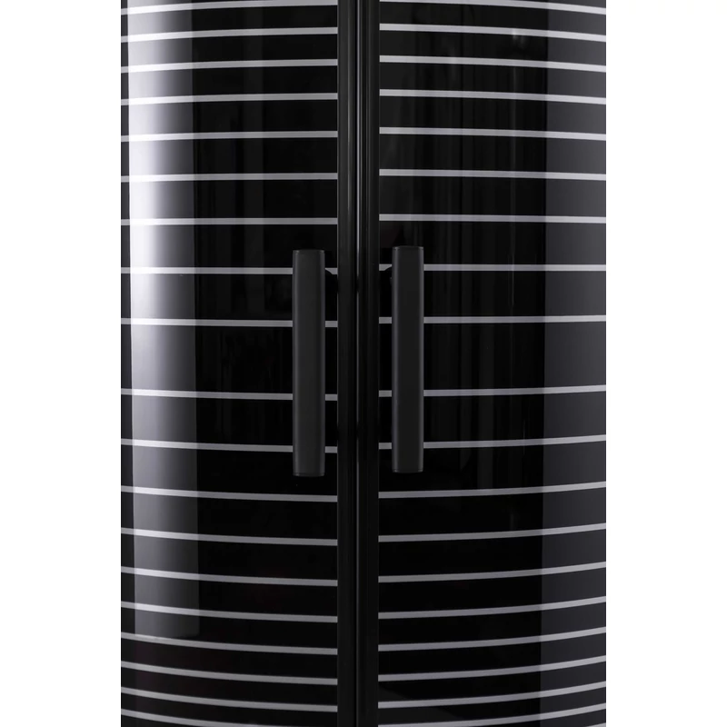 Avignon 6mm Shadow półokrągła kabina prysznicowa 70*70 190cm